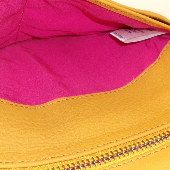 Antoine &‎ Lili Yellow Leather Clutch Wallet - Picture 4 of 4
